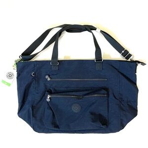 Kipling Isaac True Blue Tonal Travel Bag